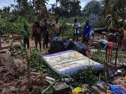 Es la primera vez en la historia que el país africano se ve afectado por dos ciclones en la misma temporada, lo que aviva las preocupaciones sobre el cambio climático. AFP / G. Walton