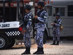 Los elementos vigilan, principalmente, las zonas fronterizas de la capital. EFE/A. Hernández