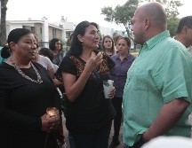 Entre los presentes, se encontraban madres de hijas que fueron asesinadas a pesar de contar con órdenes de protección, . EL INFORMADOR/G. Gallo