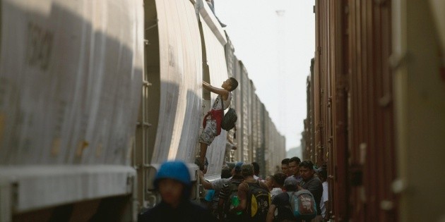 Fotogaler&iacute;a: Viajar a lomos de &ldquo;La Bestia&rdquo;