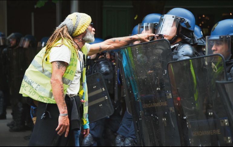 Llegan a cinco meses de protestas contra las políticas del Gobierno. AFP