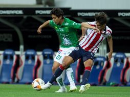 Macías anotó ayer sábado el único gol de los Panzas Verdes ante el Rebaño EFE/F. Guasco