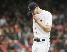 Chris Sale no ha desquitado el contrato que firmó antes de esta temporada. AP / S. Senne