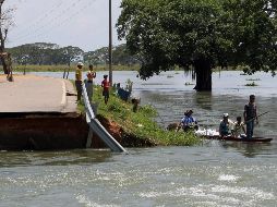 Los departamentos más afectados son Chocó, Antioquia, Boyacá, Cundinamarca y los Santanderes. EFE/M. Dueñas