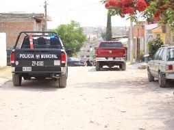 Alrededor de las 10:45 horas, elementos recibieron el reporte de sobre los cruces de las calles Privada Delli y Acatl, en Mesa Colorada Poniente. ESPECIAL