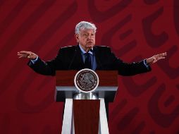 El Presidente Andrés Manuel López Obrador anuncia más medidas de austeridad en su gobierno. NTX / J. Espinosa