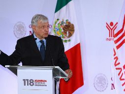 López Obrador sostuvo que este año se va a apoyar a cerca de 200 mil trabajadores. NTX/F. Estrada