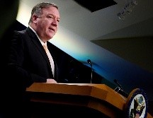 Mike Pompeo se negó a dar la fuente que le proporcionó esta información. AFP/A. Caballero