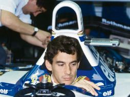 Ayrton Senna sufrió un fatal accidente en el Gran Premio de San Marino en 1994. AFP