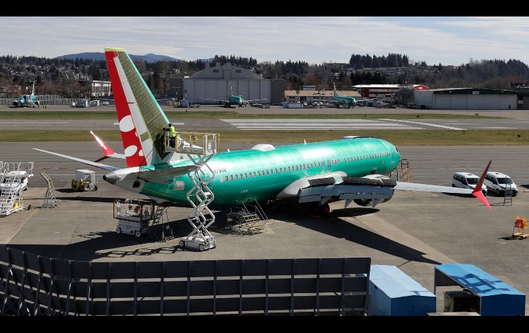 Boeing tiene paralizadas las entregas de los 737 MAX a sus clientes pero sigue produciéndolos. AP/ARCHIVO