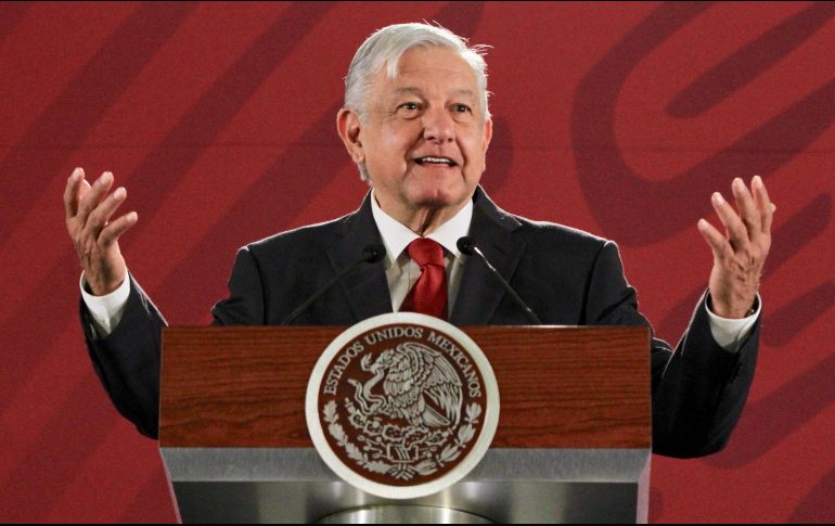López Obrador sostiene que puede ser en un periodo extraordinario que se vuelva a votar la reforma educativa. NTX / J. Lira