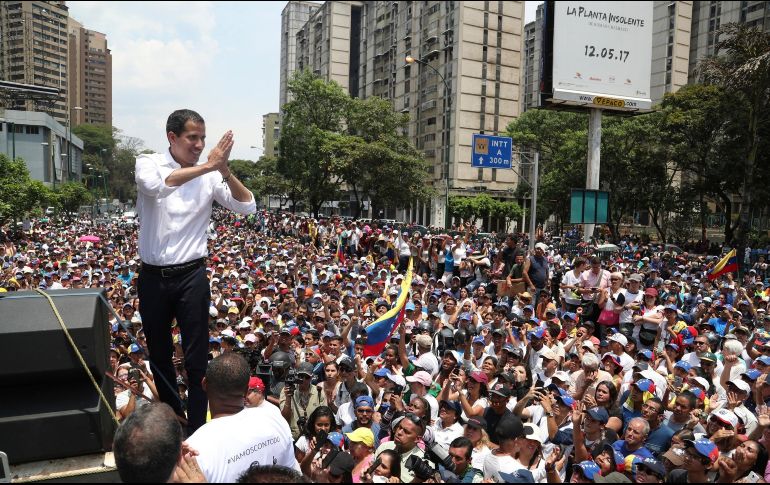 La rebelión que encabezó Juan Guiadó ha provocado manifestaciones masivas; y en manifestaciones generales del país ya hay 54 muertes en lo que va de 2019. AP / M. Mejía