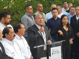 Alfaro celebró el respaldo del Presidente a su planteamiento para revisar los casos de presunta corrupción entre las autoridades judiciales. EL INFORMADOR/C. Gallegos