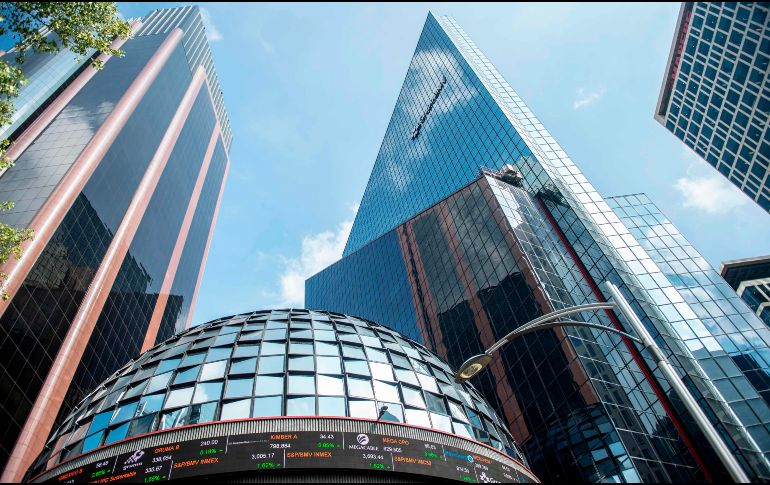 El S&P/BMV IPC se ubica en 44 mil 672.30 unidades. AFP / ARCHIVO