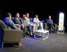 El rector de la Universidad de Guadalajara (UdeG), Ricardo Villanueva, dio la bienvenida a los participantes al Centro de Artes Escénicas que es la sede. EL INFORMADOR/ E. Barrera