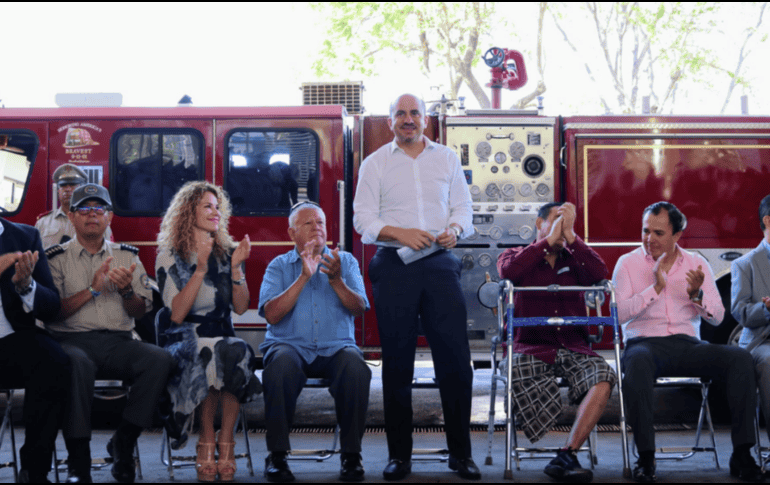 El presidente de Guadalajara, Ismael del Toro, destacó que también se están llevando a cabo obras para construir un segundo edificio en la Base 4.  TWITTER / @GuadalajaraGob