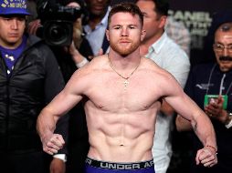 Álvarez prevé un combate complicado, sobre todo en los primeros asaltos. AFP/J. Gurzinski