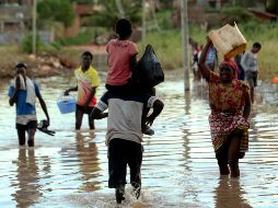 Kenneth, que irrumpió en el noreste de Mozambique el pasado 25 de abril, es el ciclón más fuerte que jamás ha alcanzado esta nación africana. AP/T. Mukwazhi