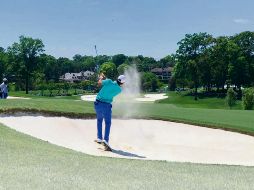 Álvaro Ortiz firmó una tarjeta de uno arriba de par en su primera participación como profesional. ESPECIAL