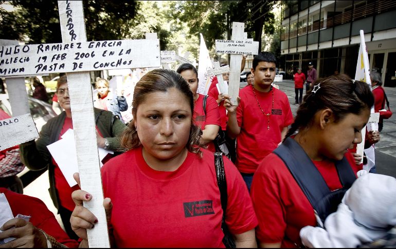 El 19 de febrero de 2006, una explosión en la mina Pasta de Conchos, en Coahuila, sepultó a 65 mineros que no pudieron ser rescatados. SUN/Archivo