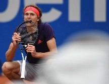 Zverev sufrió su primera derrota en diez partidos en la arcilla muniquesa y no podrá conseguir allí un tercer título consecutivo. AFP / C. Stache
