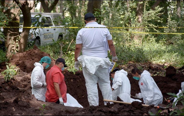 Autoridades localizaron diversos restos óseos al parecer humanos, así como prendas de vestir y algunos elementos balísticos. EFE/ARCHIVO