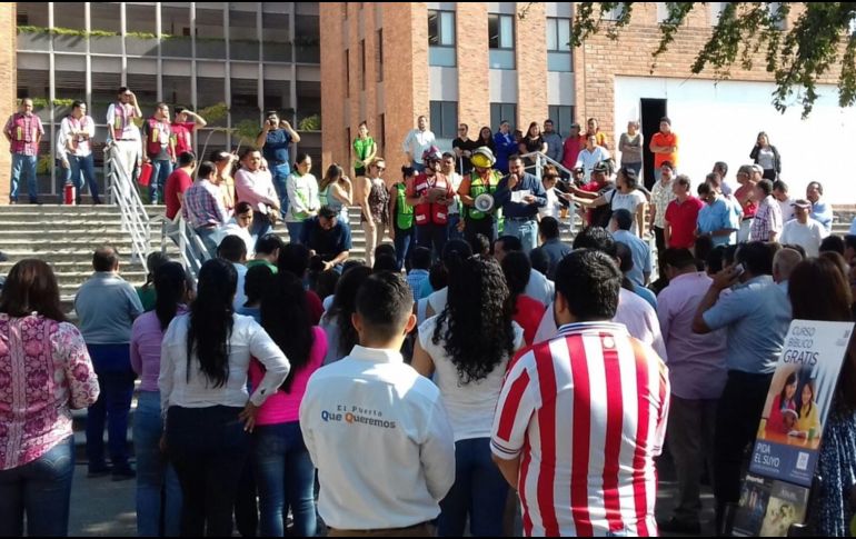 Roldán Guerrero y recordó que los sismos son eventos adversos que surgen de forma súbita e impredecible, por lo que es necesario que la población responda de la manera adecuada. EL INFORMADOR/ J. Armendáriz