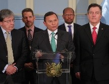 La reunión de emergencia se realizó para evaluar la crisis en Venezuela tras la fallida sublevación de un grupo de militares en respaldo al líder opositor Juan Guaidó. EFE / E. Arias