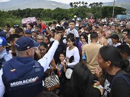 El hecho ocurrió en un cruce ilegal cerca del Puente Internacional Simón Bolívar. AFP/L. Robayo