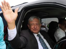 El Presidente de la República realizó ayer un recorrido en la refinería de Cadereyta. NOTIMEX/J. Lira