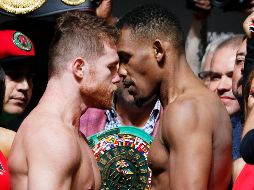 Saúl “Canelo” Álvarez y Daniel Jacobs prometen espectáculo esta noche en Las Vegas. AP/J. Locher