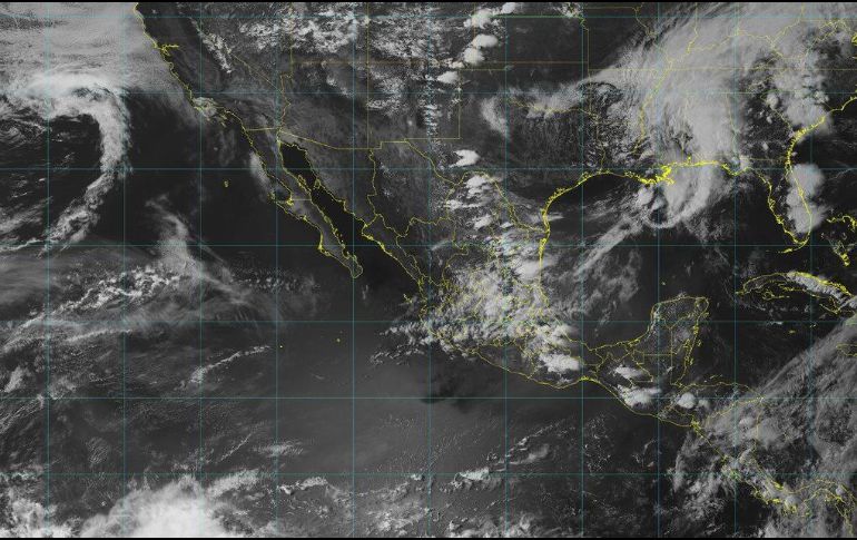 Nuevo León, Tamaulipas, Coahuila, San Luis Potosí, Puebla, Veracruz, Oaxaca y Chiapas presentarán fuertes lluvias con actividad eléctrica. ESPECIAL/CONAGUA