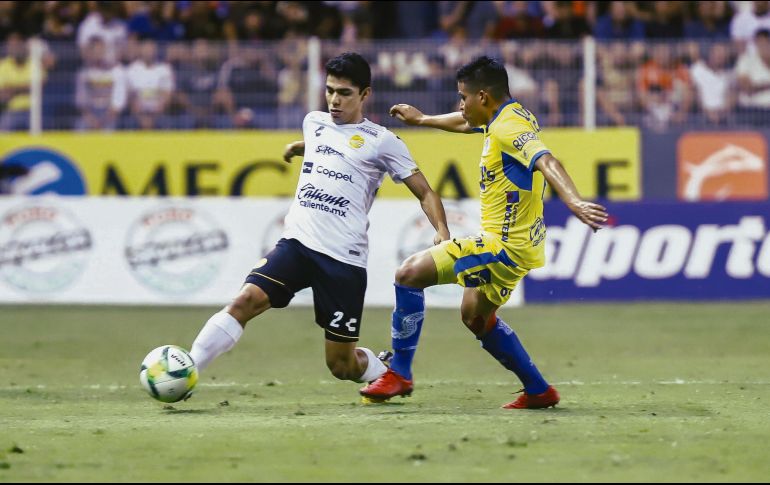 San Luis y Dorados empataron a un gol en la Ida de la Final del Ascenso MX. MEXSPORT