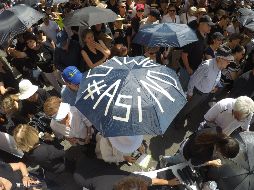 Se manifiestan en el Centro tapatío contra gobierno de López Obrador