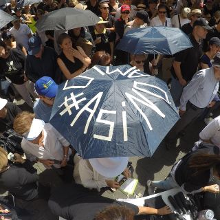 Se manifiestan en el Centro tapatío contra gobierno de López Obrador