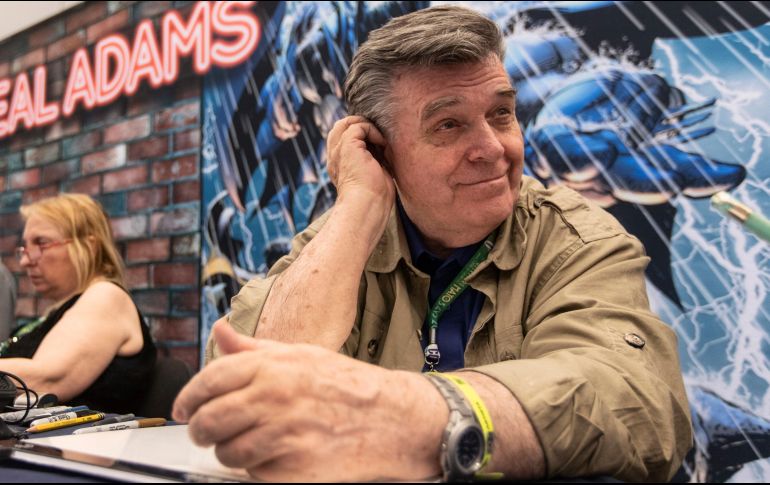 Neal Adams fue uno de los invitados especiales de la Conque 2019. NTX / J. Espinosa