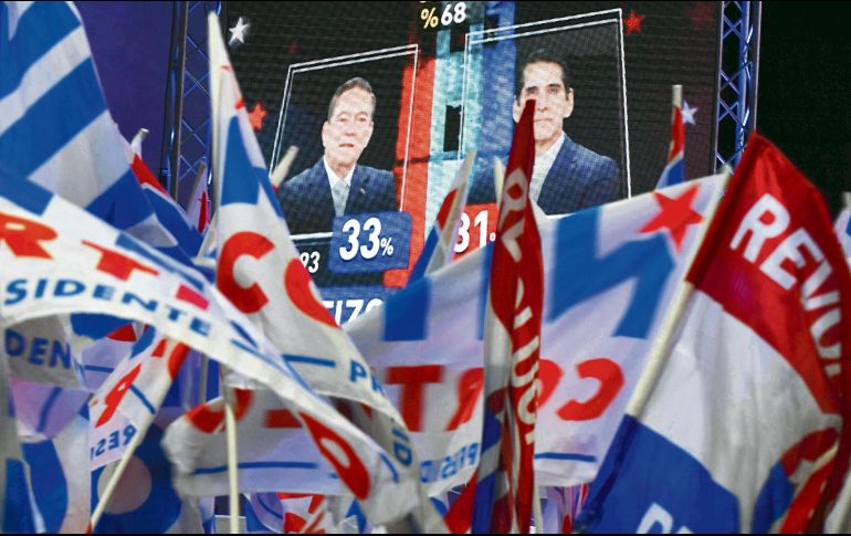 Ambos candidatos son opositores del presidente Juan Carlos Varela. AFP