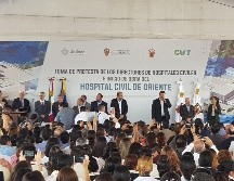 Además, se tomó protesta a los nuevos directores de Hospitales Civiles. EL INFORMADOR / Y. Mora