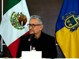 Según explicó el fiscal, se presume que los captores escaparon del sitio al ver algunas patrullas que transitaban por la zona. FACEBOOK / Fiscalía del Estado de Jalisco