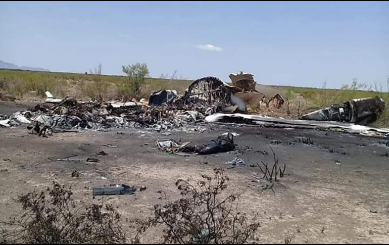 Tres miembros de la tripulación y 10 pasajeros murieron, según un comunicado no hubo sobrevivientes. AFP / Protección Civil