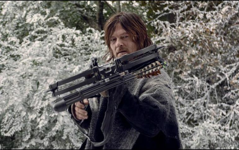 La décima temporada de  “The Walking Dead” espera regresar a la pantalla chica en otoño.  TWITTER / @TWD_ES