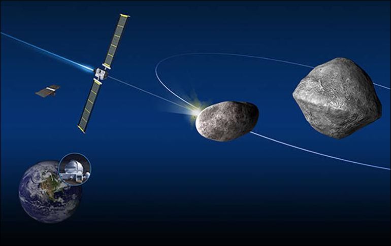 Los astrónomos de la NASA deberán determinar la composición del asteroide, pues no están seguros si DART impactará un objeto de roca sólida, escombros sueltos o algo 
