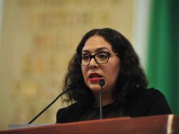 Dip. Guadalupe Aguilar presentó iniciativa con proyecto de decreto que modifica diversos artículos de leyes sobre el agua potable.  TWITTER / @GPMorenaCdMex