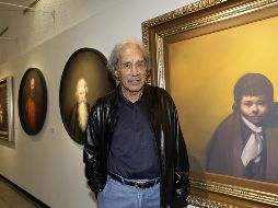 El pintor Rafael Coronel falleció este martes en la Ciudad de México a los 87 años. EFE / ARCHIVO
