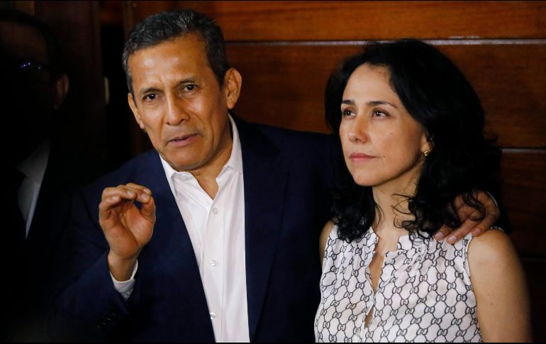 Humala y Nadine estuvieron durante nueve meses en prisión preventiva por este caso. AP/J. Alonzo