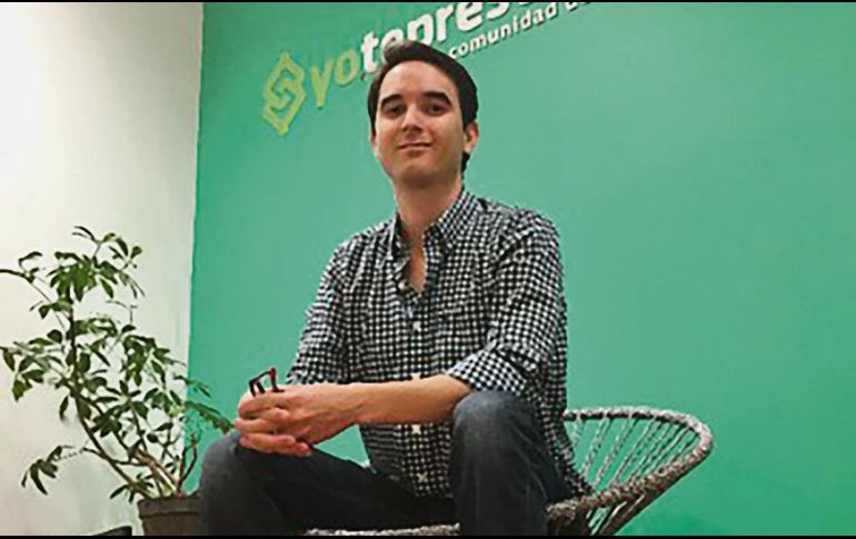 Luis Rubén Chávez, director general de Yotepresto, empresa jalisciense. ESPECIAL