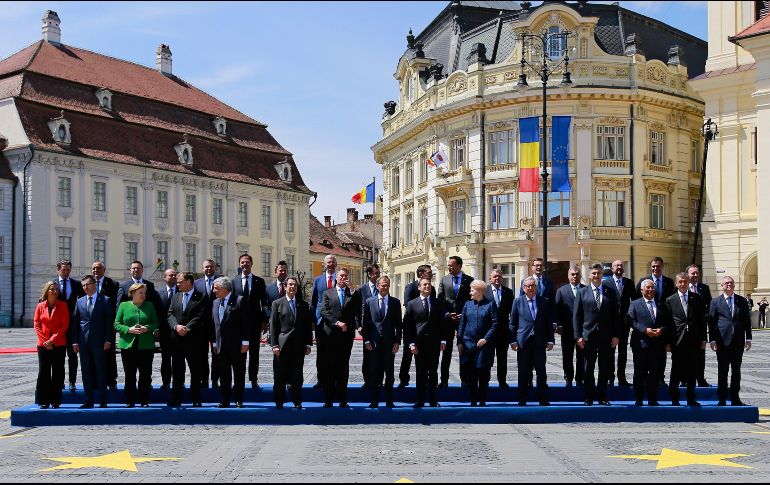 Las potencias europeas se reunieron este jueves en Rumanía para tratar el tema de Irán, entre otros. EFE / B. Cristel