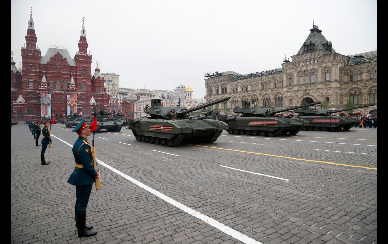 Tanques rusos Armata.