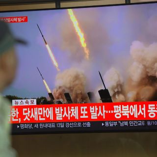 Kim supervisó el último lanzamiento de misiles en Pyonyang