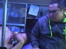 El comerciante herido fue trasladado al Hospital de Xoco. SUN / A. Martínez